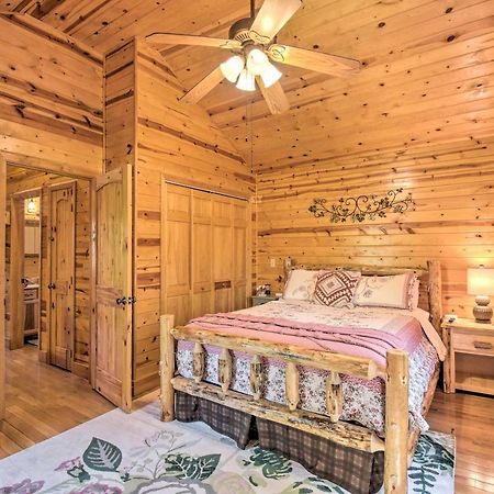 Cozy Hiawassee Cabin With Fire Pit And Mtn Views! Exterior foto