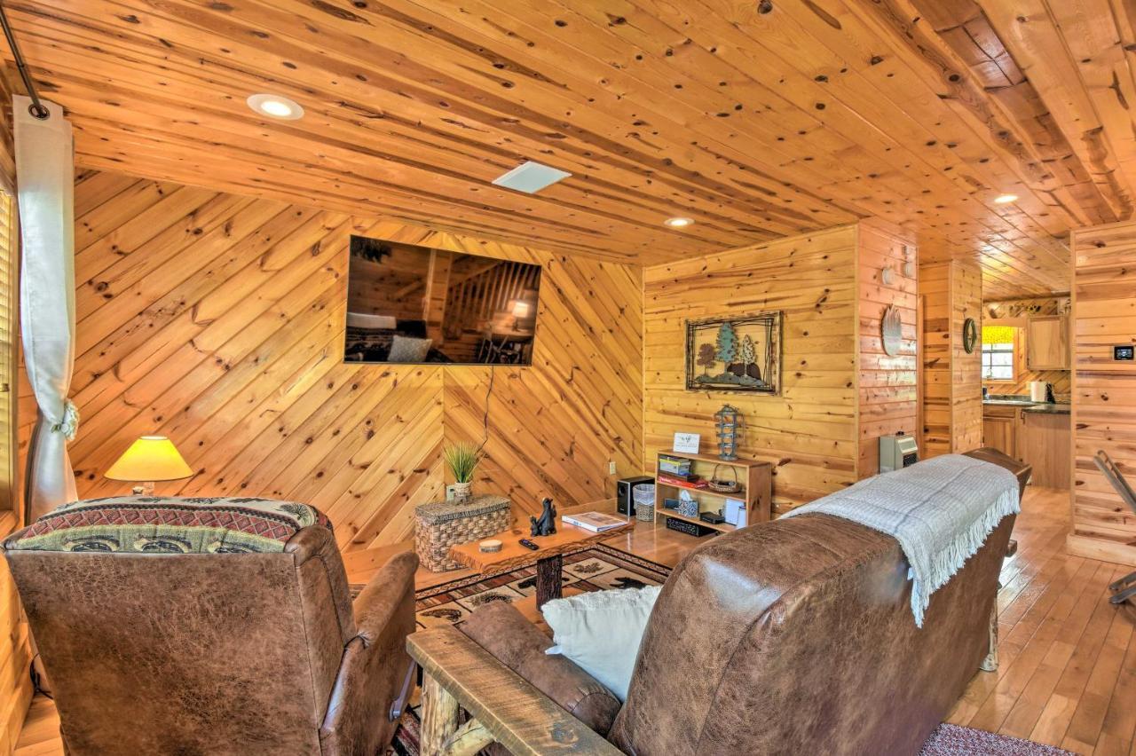 Cozy Hiawassee Cabin With Fire Pit And Mtn Views! Exterior foto